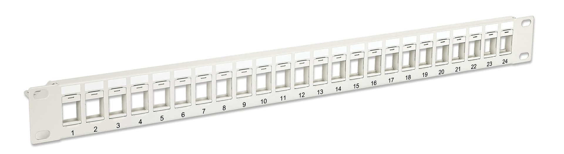 Pannello Patch Modulare Senza Frutti 24 Posti 1U Grigio in Cavi Ethernet Scontolo.net - Potenza, commercioVirtuoso.it