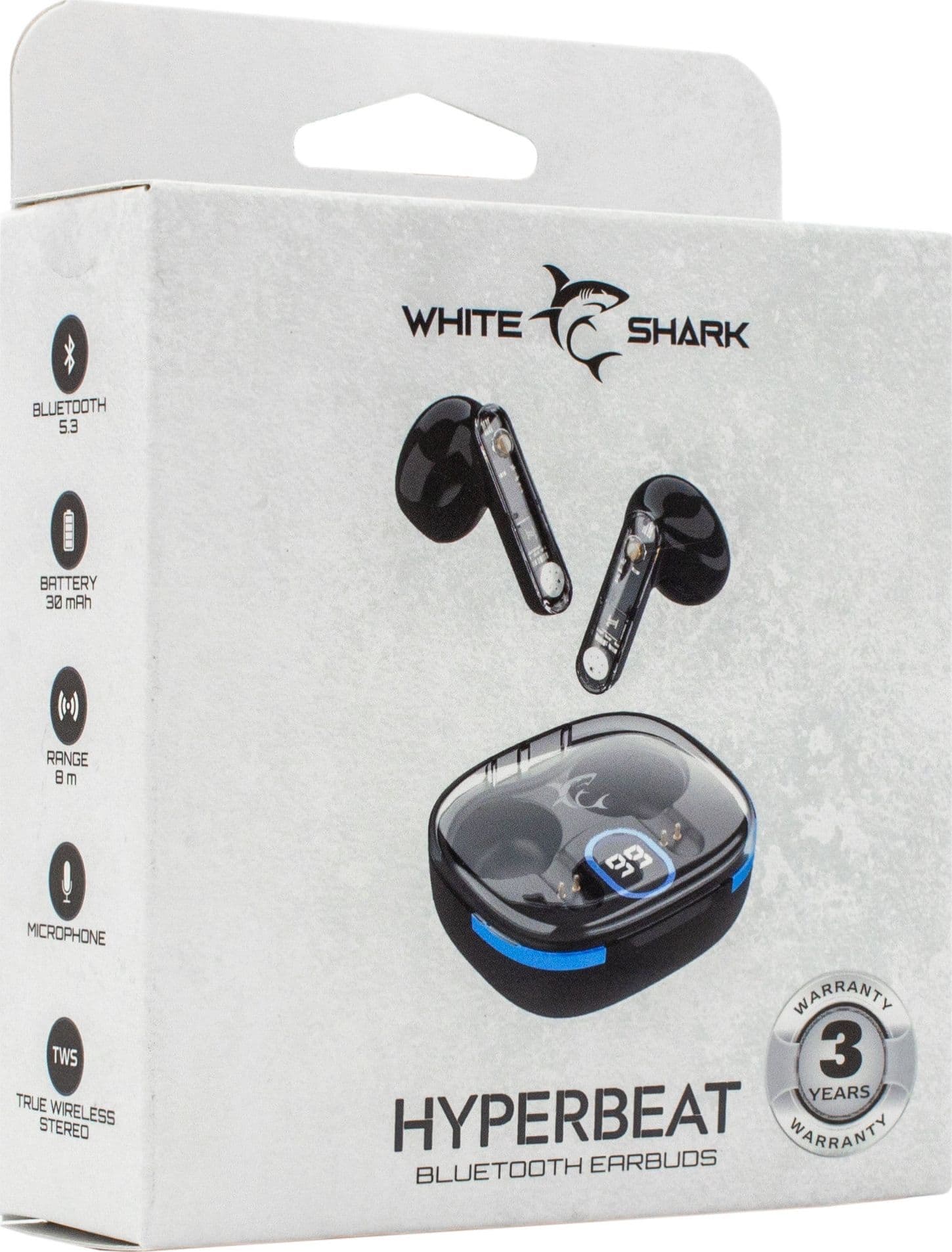 Auricolari Wireless Bluetooth v5.3 Custodia di Ricarica con Display Nero in Cuffie In-Ear Scontolo.net - Potenza, commercioVirtuoso.it