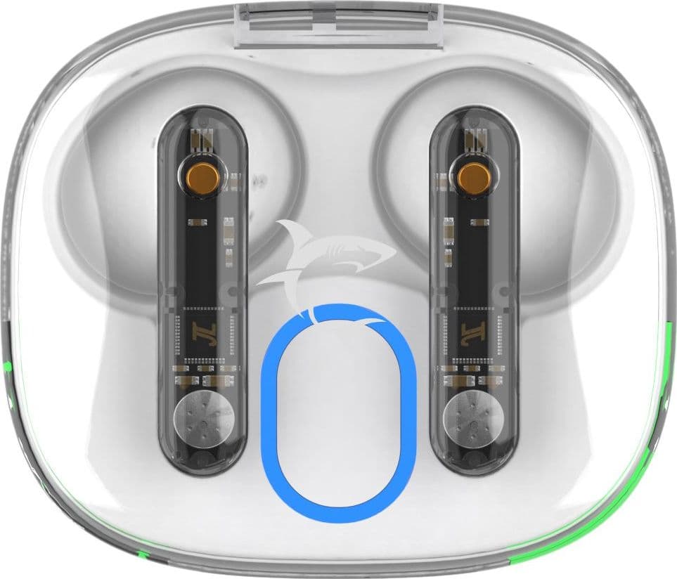 Auricolari Wireless Bluetooth v5.3 Custodia di Ricarica con Display Bianco in Cuffie In-Ear Scontolo.net - Potenza, commercioVirtuoso.it