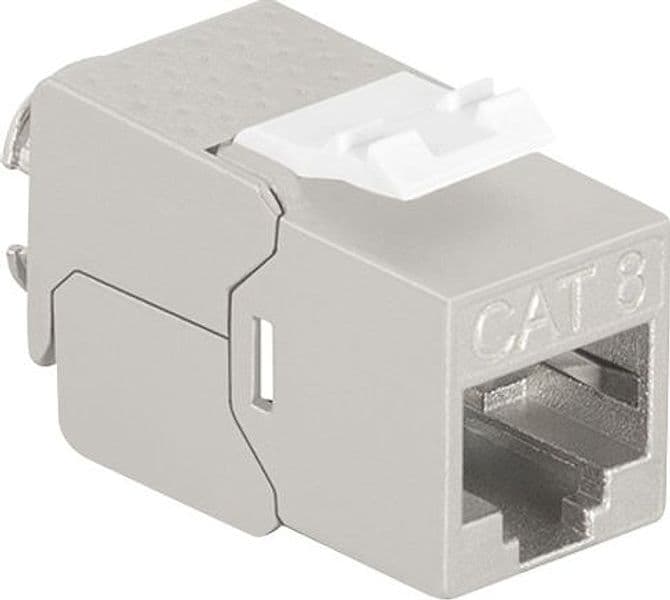 Frutto Keystone RJ45 Cat.8.1 STP Tooless in Cavi Ethernet Scontolo.net - Potenza, commercioVirtuoso.it