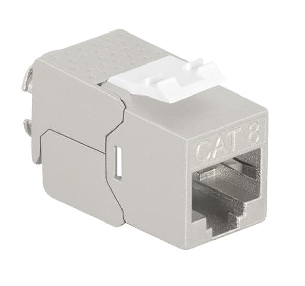 Frutto Keystone RJ45 Cat.8.1 STP Tooless in Cavi Ethernet Scontolo.net - Potenza, commercioVirtuoso.it