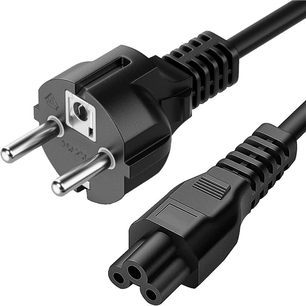 Cavo alimentazione C5 F a Schuko 1,8 mt nero in Cavi di alimentazione Scontolo.net - Potenza, commercioVirtuoso.it