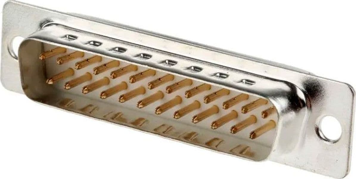 Connettore D-SUB 25 Poli Maschio a Saldare in Adattatori Scontolo.net - Potenza, commercioVirtuoso.it