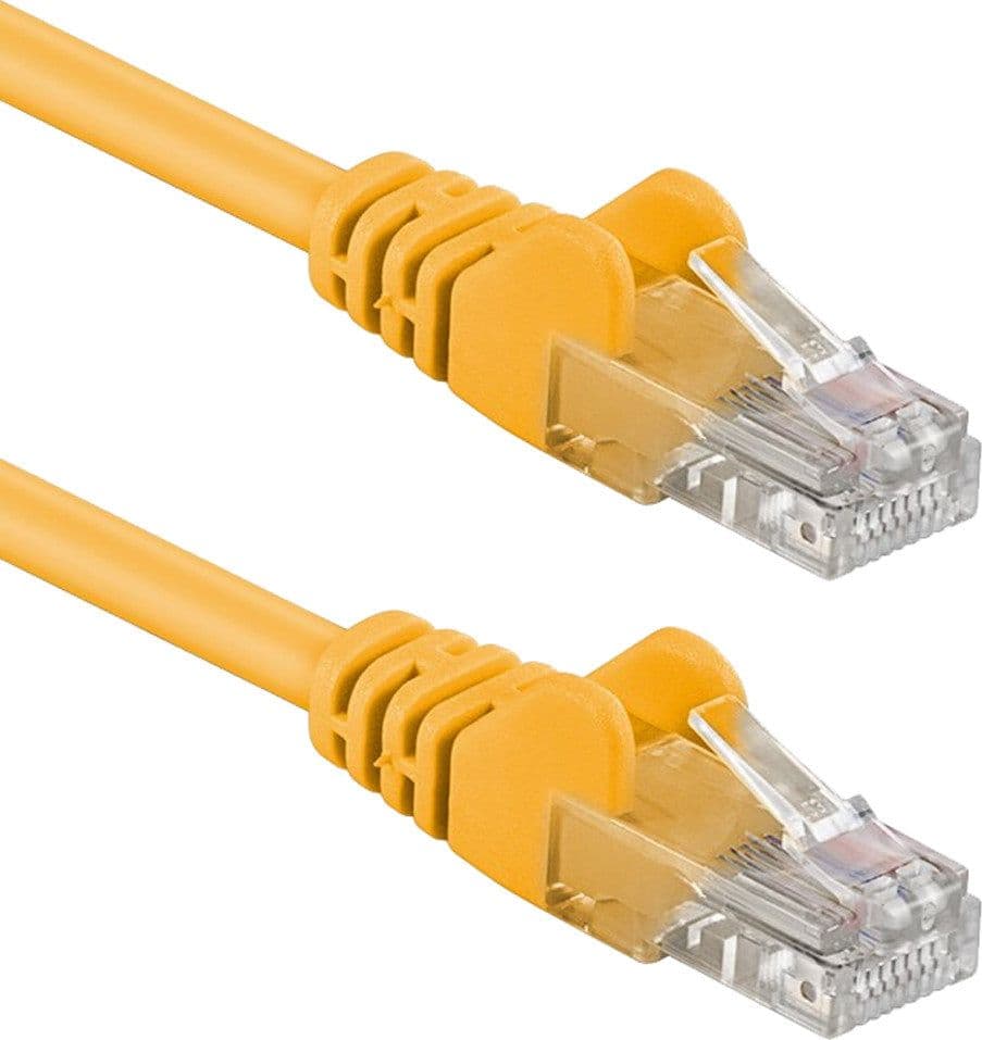 Cavo di rete Patch in Rame Cat. 5e Giallo UTP 15 m in Cavi Ethernet Scontolo.net - Potenza, commercioVirtuoso.it