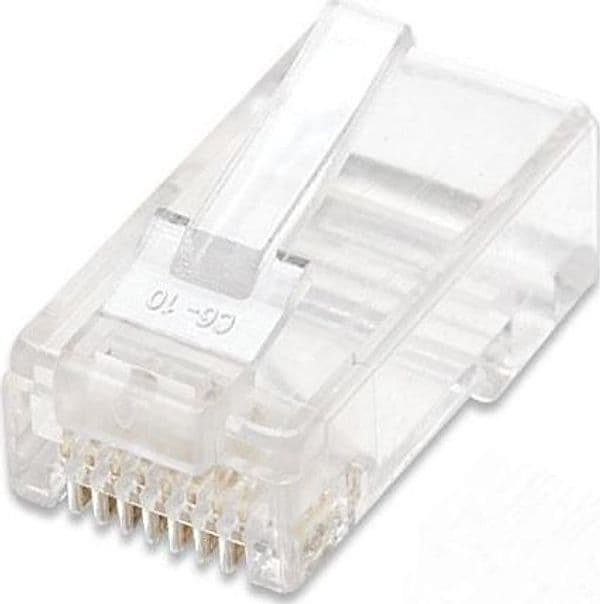 Plug Modulari RJ45 Cat5E per Cavo Rigido UTP in Cavi Ethernet Scontolo.net - Potenza, commercioVirtuoso.it