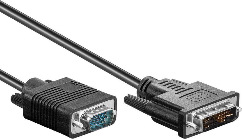 Cavo Monitor DVI-A a VGA M/M 3,0 mt in  Scontolo.net - Potenza, commercioVirtuoso.it
