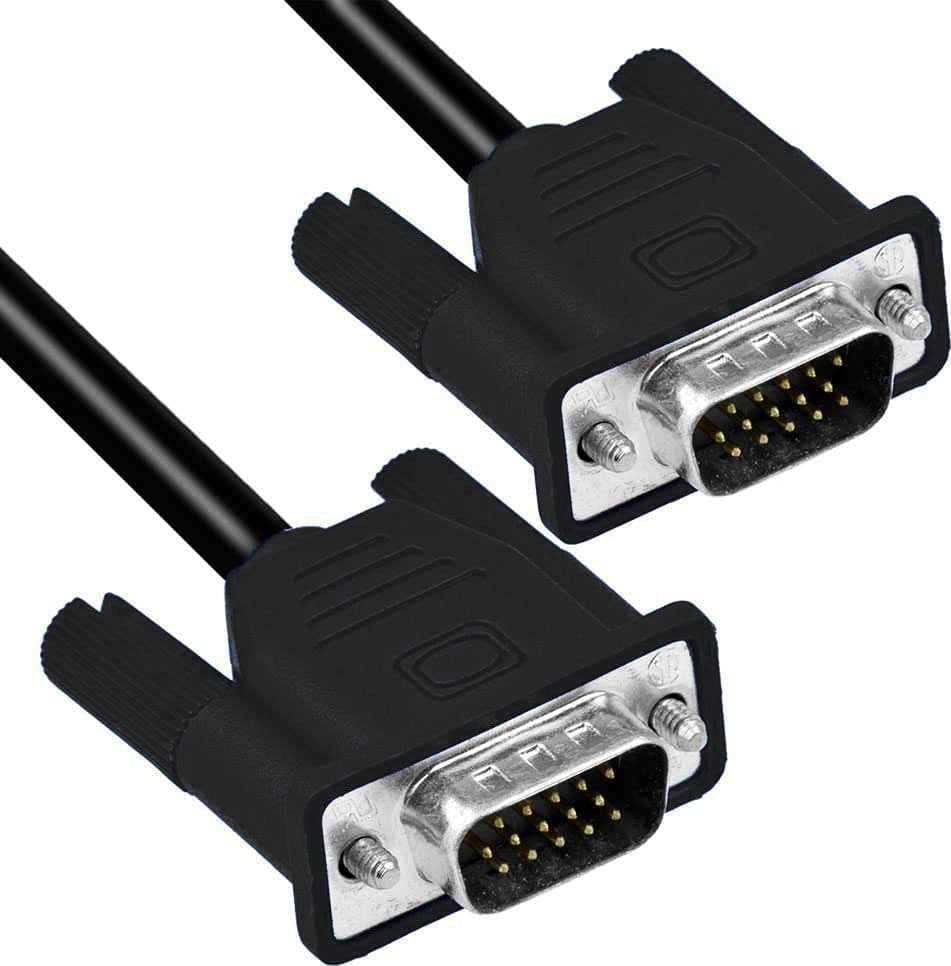 Cavo monitor SVGA standard M/M 4,5 mt NERO in  Scontolo.net - Potenza, commercioVirtuoso.it