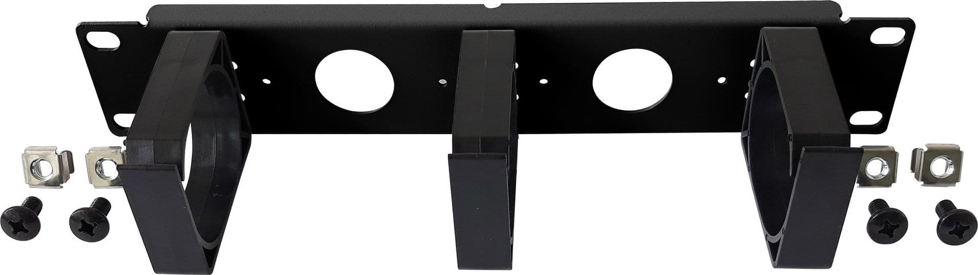 Pannello Passacavi 1U per Armadio 10'' Nero in Guaine per cavi Scontolo.net - Potenza, commercioVirtuoso.it