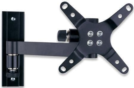 Supporto a muro per TV LED LCD 13-30'' inclinabile 2 snodi nero in Supporti da parete e da soffitto Scontolo.net - Potenza, commercioVirtuoso.it