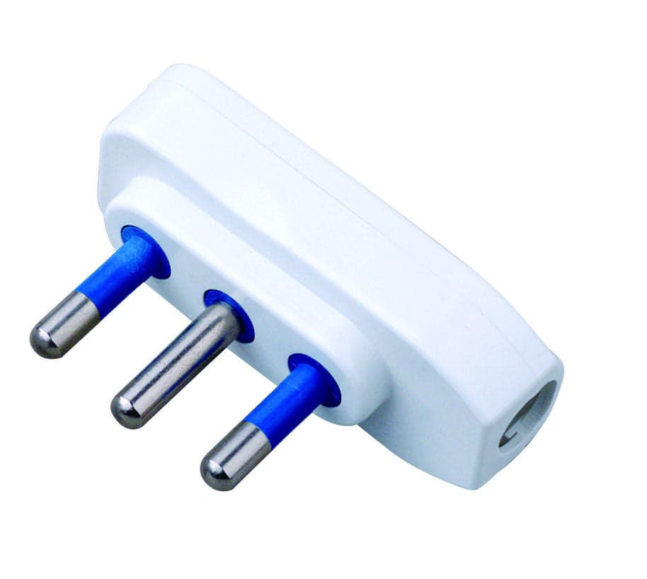 Spina ribassata 2P+T 16A Bianco in Spine elettriche di corrente alterna Scontolo.net - Potenza, commercioVirtuoso.it