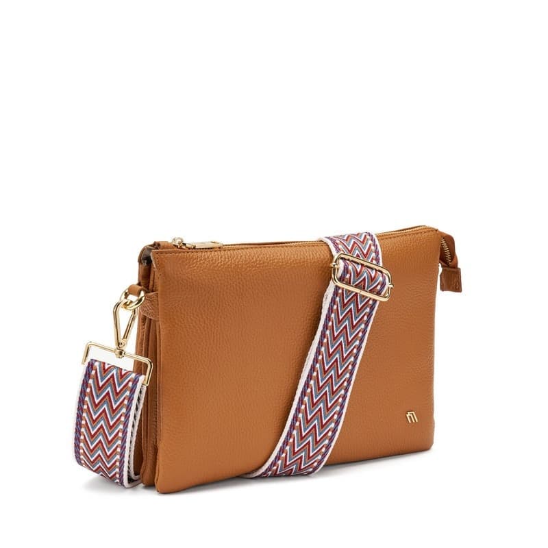 Frau borsa cuoio in pelle con tracolla B312 in Borse a tracolla Teresi Calzature - Marsala, commercioVirtuoso.it