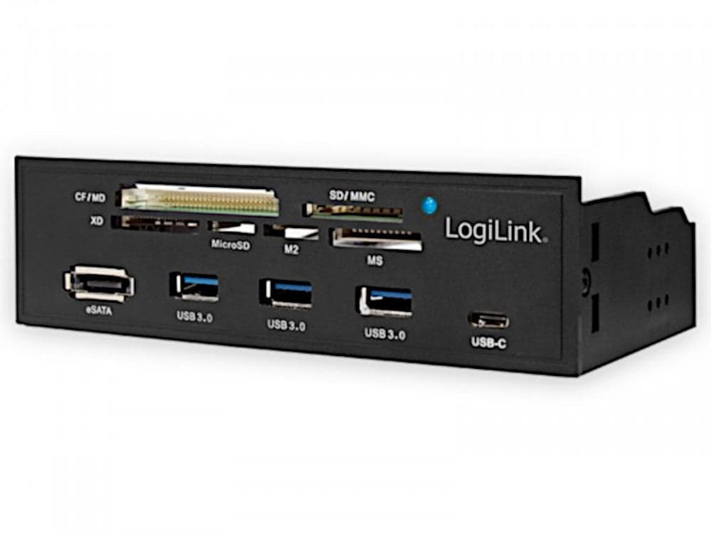 Pannello Frontale 5,25'' Multifunzione con Lettore di Memorie 6 vie in Lettori schede di memoria esterni Scontolo.net - Potenza, commercioVirtuoso.it