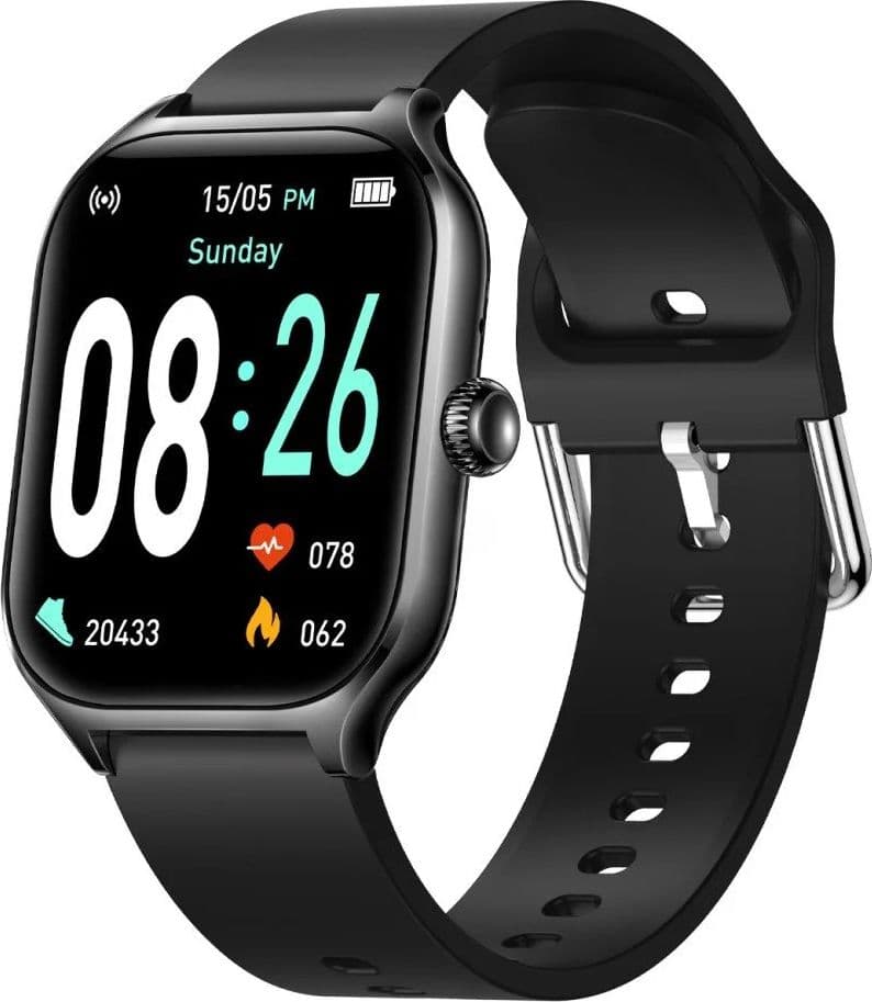 Smartwatch Fitness Bluetooth V5.0 Timor Display 2,01'' Nero in Smartwatch Scontolo.net - Potenza, commercioVirtuoso.it