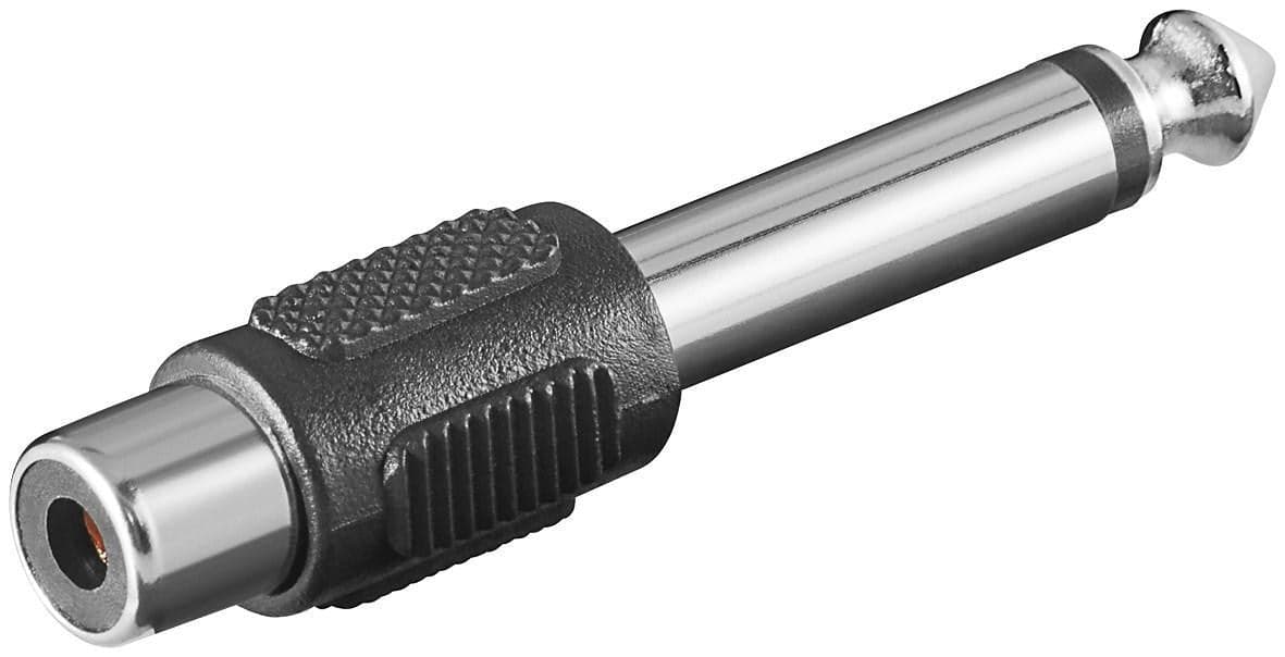 Adattatore Audio 6.3mm Mono Maschio a RCA Femmina in Adattatori Scontolo.net - Potenza, commercioVirtuoso.it