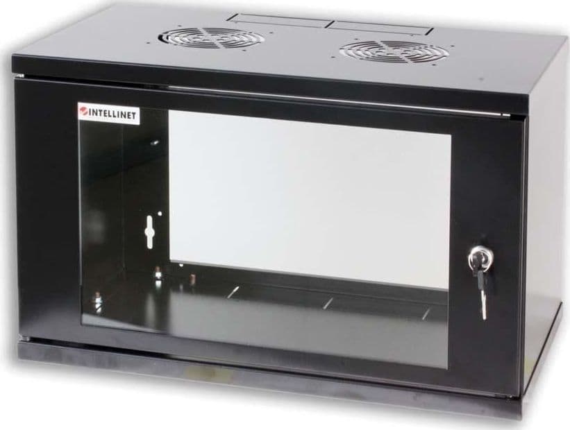 Armadio Rack 19'' a muro 10 unit&agrave prof. 400 Nero Assemblato in  Scontolo.net - Potenza, commercioVirtuoso.it