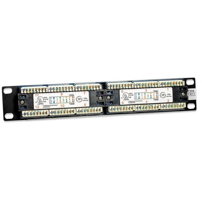 Pannello Patch 12 Porte, 10'', 1U, CAT5E UTP in Pannelli patch Ethernet Scontolo.net - Potenza, commercioVirtuoso.it