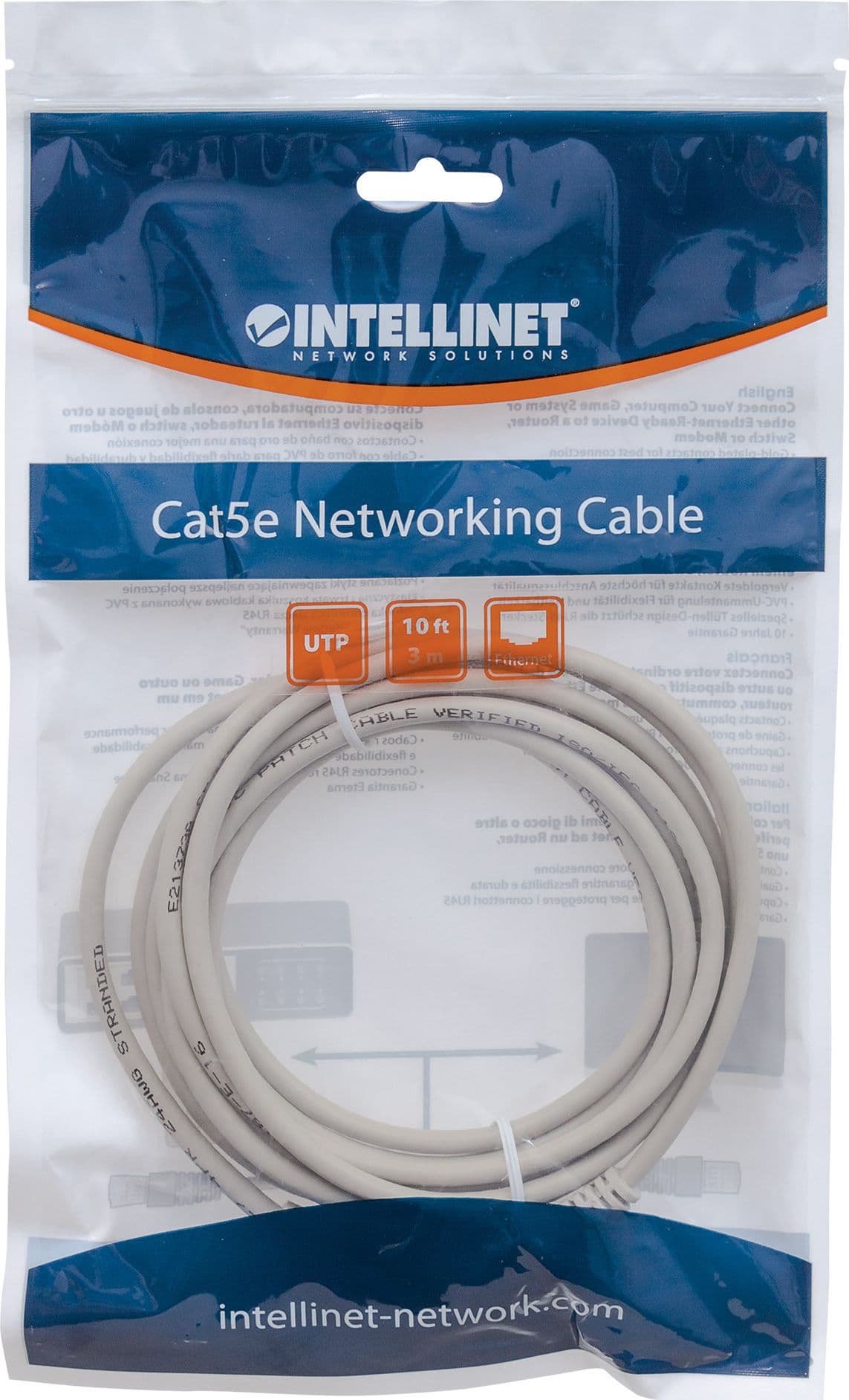 Cavo di rete Patch in Rame Cat. 5e Grigio UTP 0,15 m in Cavi Ethernet Scontolo.net - Potenza, commercioVirtuoso.it