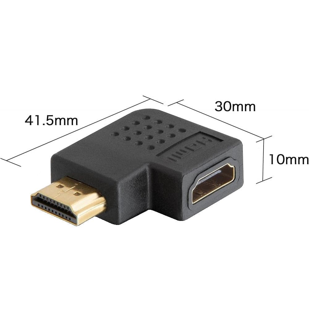Adattatore HDMI Maschio / Femmina Angolato 270&deg in Cavi HDMI Scontolo.net - Potenza, commercioVirtuoso.it