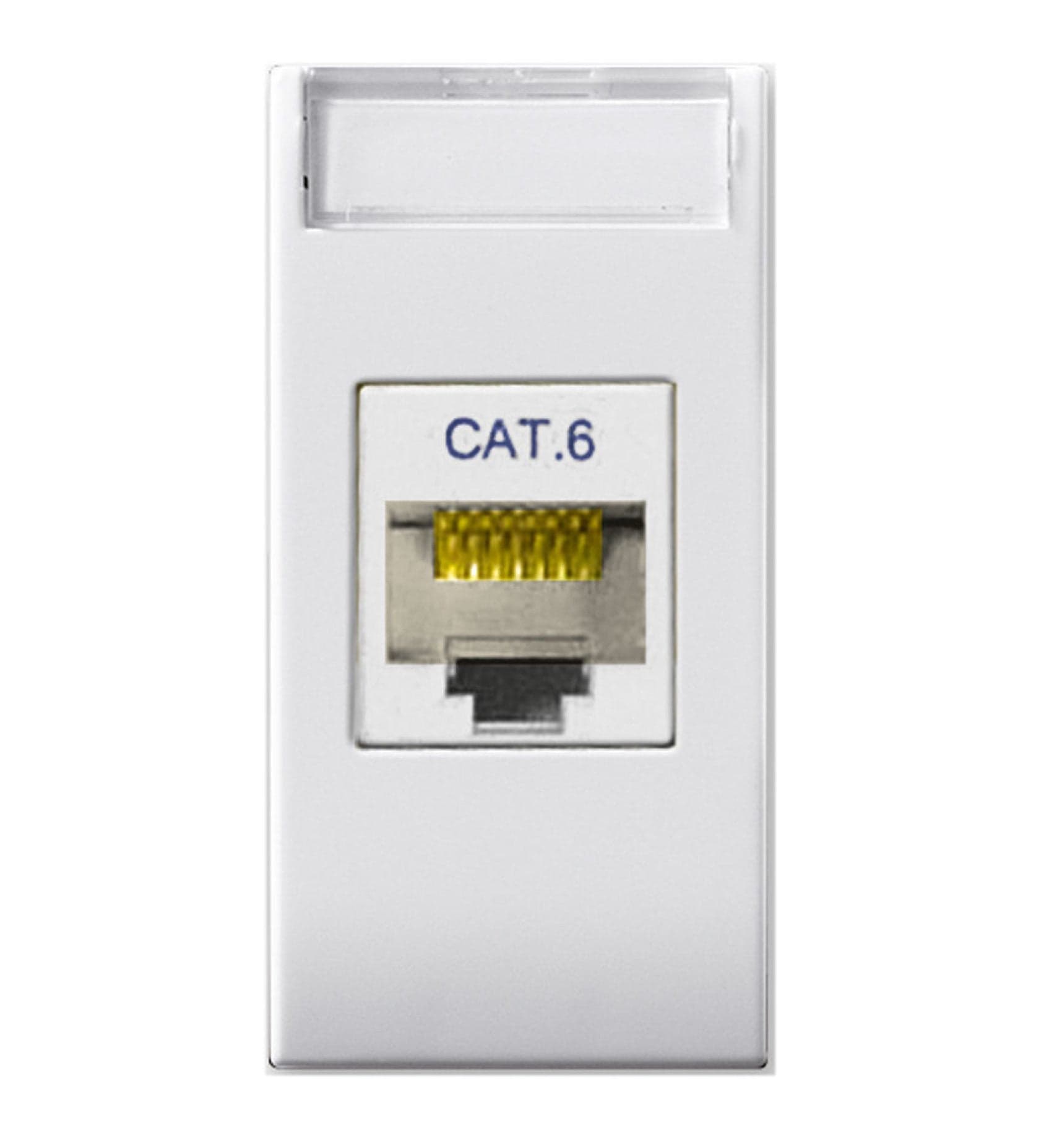 Domus S44 Presa RJ45 Cat.6 UTP Bianco Lucido in Cavi Ethernet Scontolo.net - Potenza, commercioVirtuoso.it