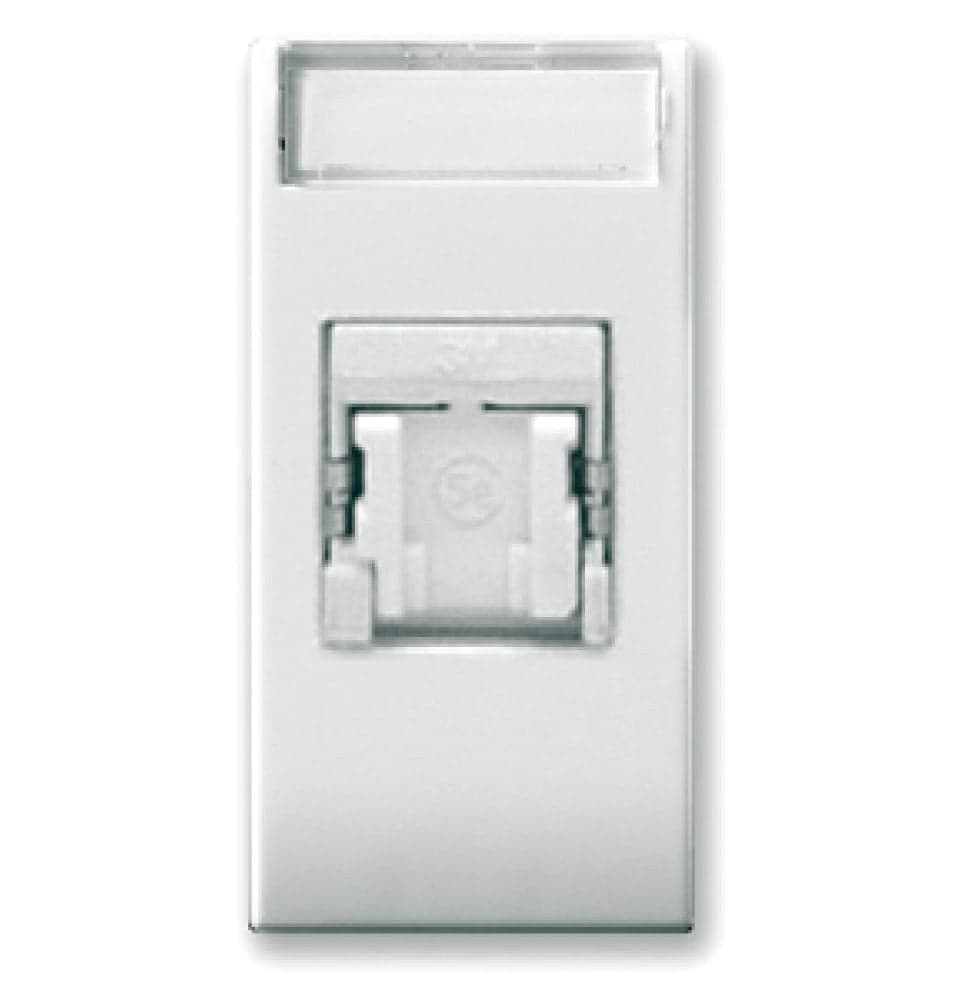 Domus S44 Presa RJ45 Cat.6 FTP Connettore 3M con Tappo Bianco Lucido in Cavi Ethernet Scontolo.net - Potenza, commercioVirtuoso.it