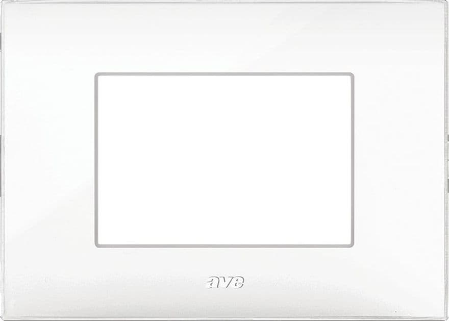 Placca Serie YOUNG 44 per Scatola Rettangolare 3 Moduli Bianco in Placche per interruttori Scontolo.net - Potenza, commercioVirtuoso.it