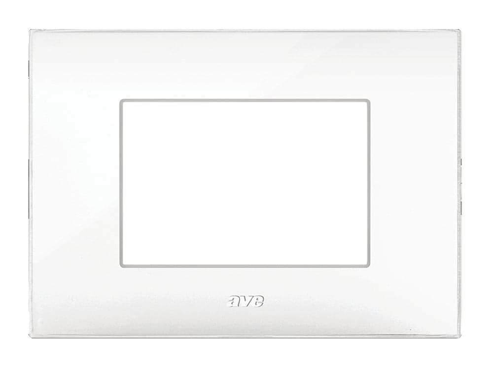 Placca Serie YOUNG 44 per Scatola Rettangolare 3 Moduli Bianco in Placche per interruttori Scontolo.net - Potenza, commercioVirtuoso.it