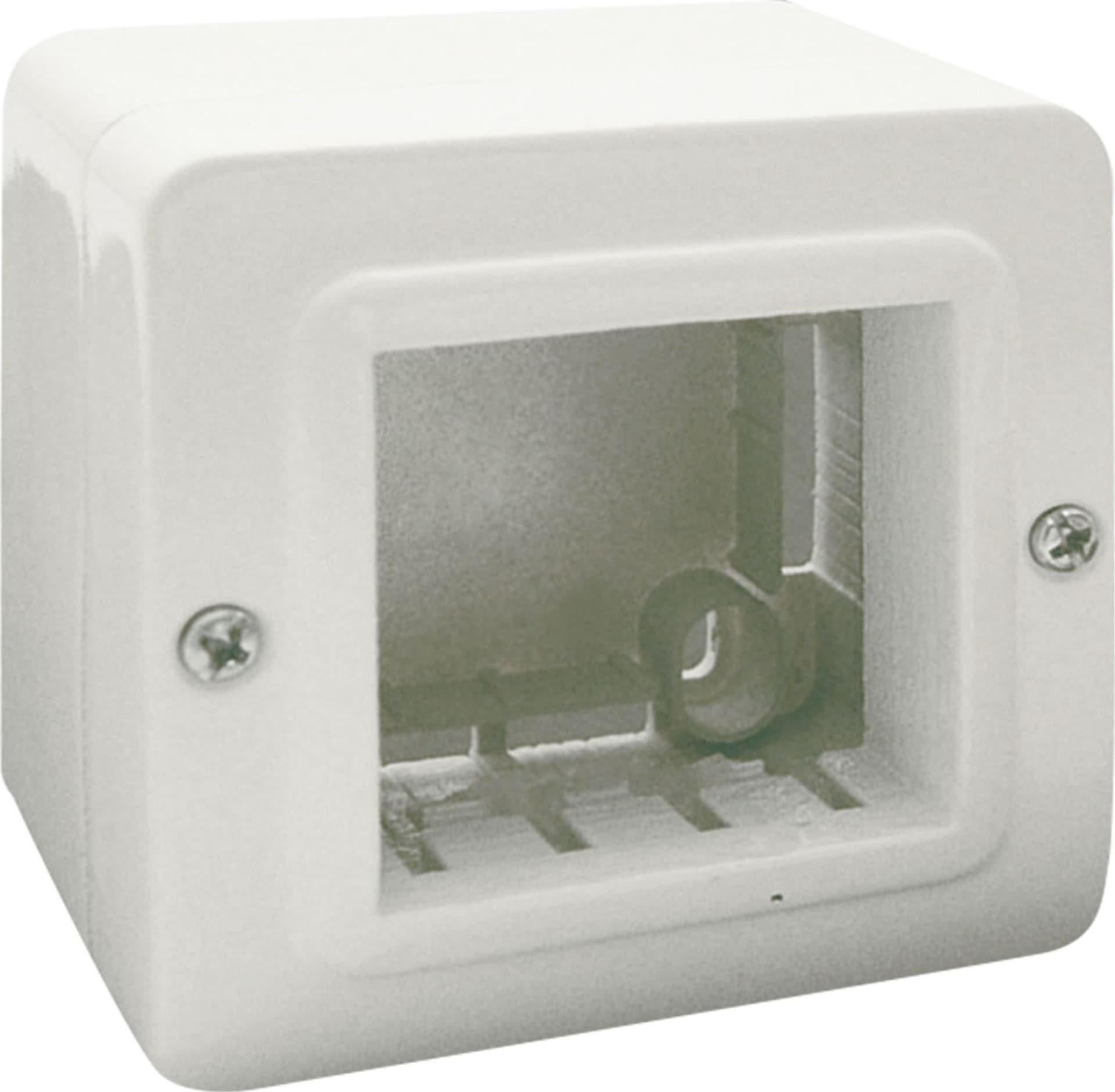 Contenitore Autoportante Minicanali IP40 S44 2 Moduli Bianco
