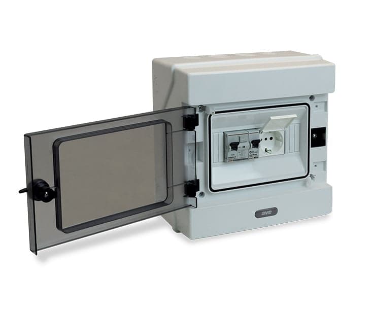 Quadro Elettrico IP65 da Parete 12 Moduli DIN in Quadri elettrici Scontolo.net - Potenza, commercioVirtuoso.it
