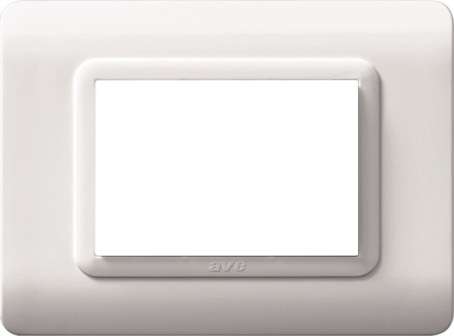 Placca Tecnopolimero S44 3 Moduli Bianco in Placche per interruttori Scontolo.net - Potenza, commercioVirtuoso.it