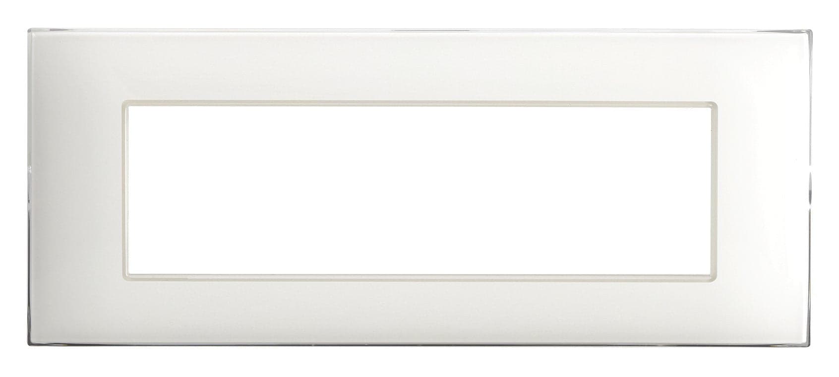 Placca Serie YOUNG 44 per Scatola Rettangolare 7 Moduli Bianco in Placche per interruttori Scontolo.net - Potenza, commercioVirtuoso.it