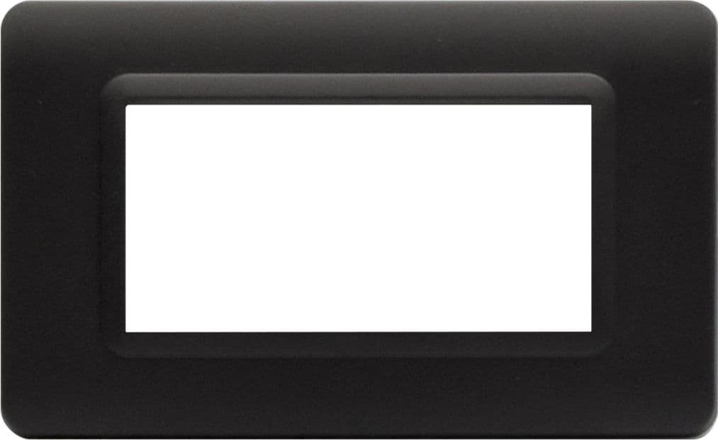 Placca Tecnopolimero S44 4 Moduli Grigio in Placche per interruttori Scontolo.net - Potenza, commercioVirtuoso.it