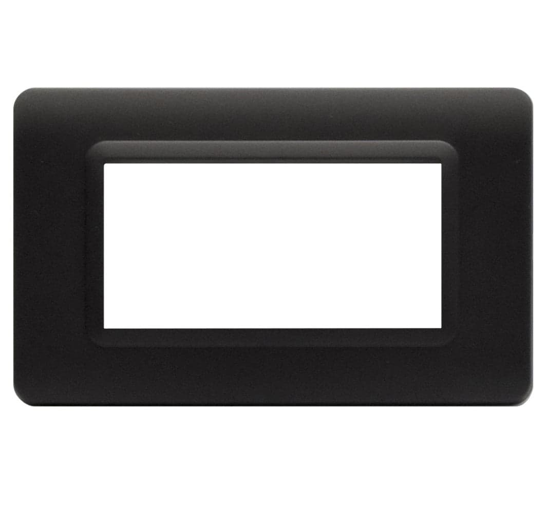 Placca Tecnopolimero S44 4 Moduli Grigio in Placche per interruttori Scontolo.net - Potenza, commercioVirtuoso.it