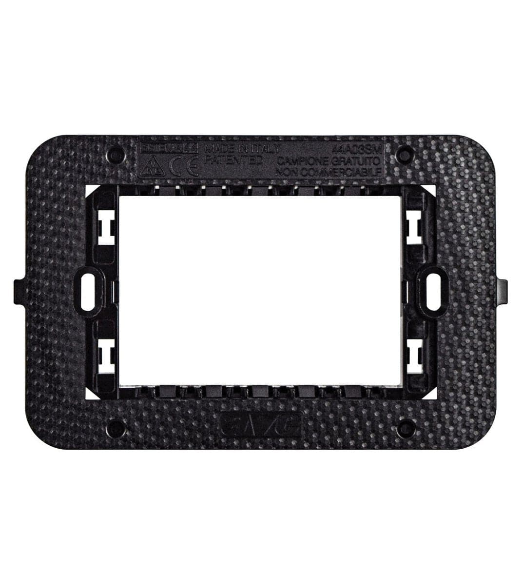 Supporto Smart44 con Viti per Scatole Rettangolari 3 Moduli in Placche combinate interruttori e prese Scontolo.net - Potenza, commercioVirtuoso.it