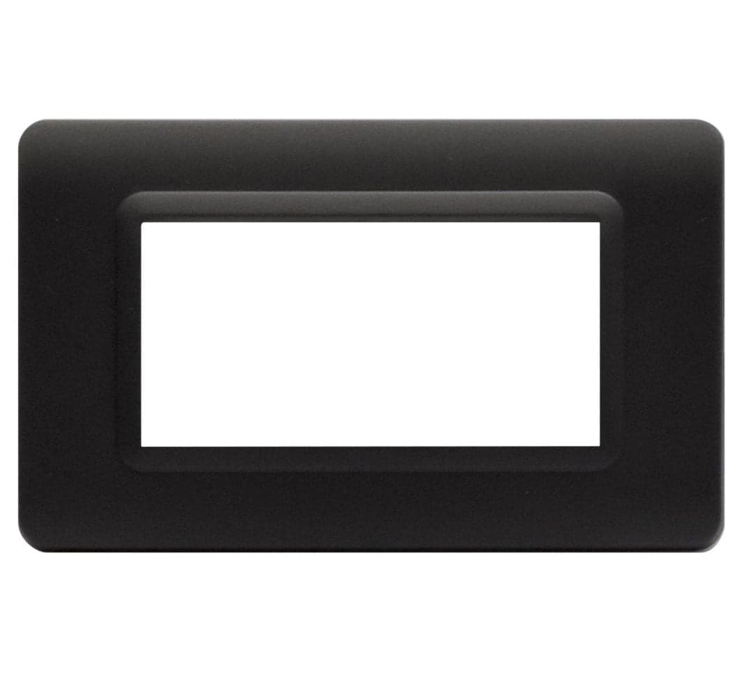 Placca Tecnopolimero S44 4 Moduli Grigio in Placche per interruttori Scontolo.net - Potenza, commercioVirtuoso.it