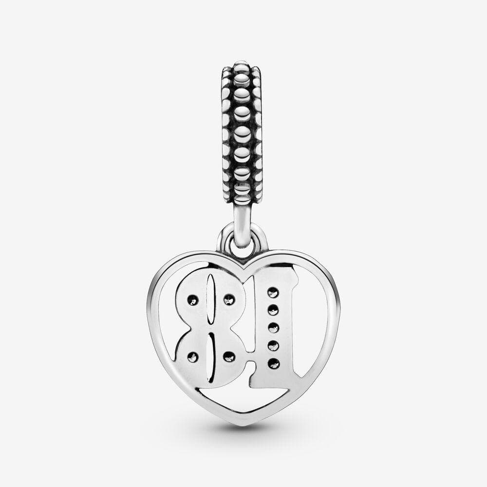 Pandora Charm pendente 18° compleanno in Bead Charm Alba Gioielli - Casoria, commercioVirtuoso.it