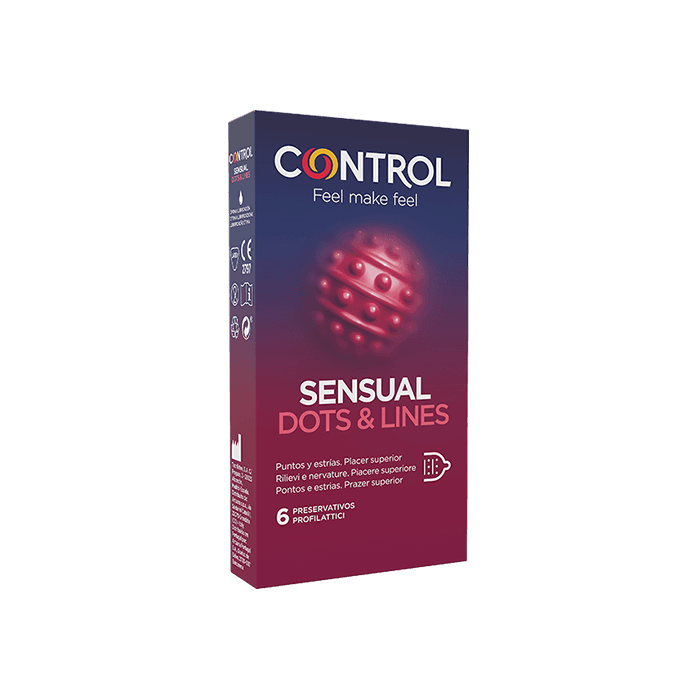 Control sensual dots&lines 6pz