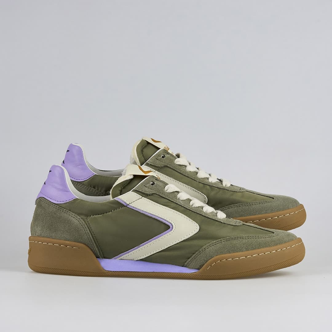 Valsport sneakers uomo Volley in nylon e suede army verde VVL3066M in Sneaker casual Teresi Calzature - Marsala, commercioVirtuoso.it