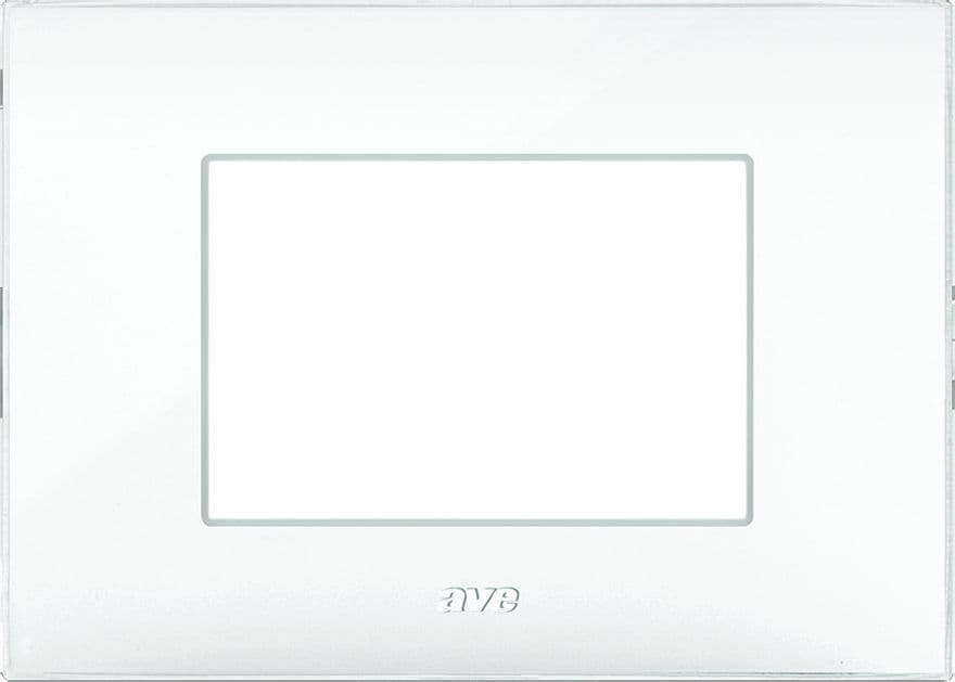 Placca Serie YOUNG 44 per Scatola Rettangolare 3 Moduli Bianco in Placche per interruttori Scontolo.net - Potenza, commercioVirtuoso.it