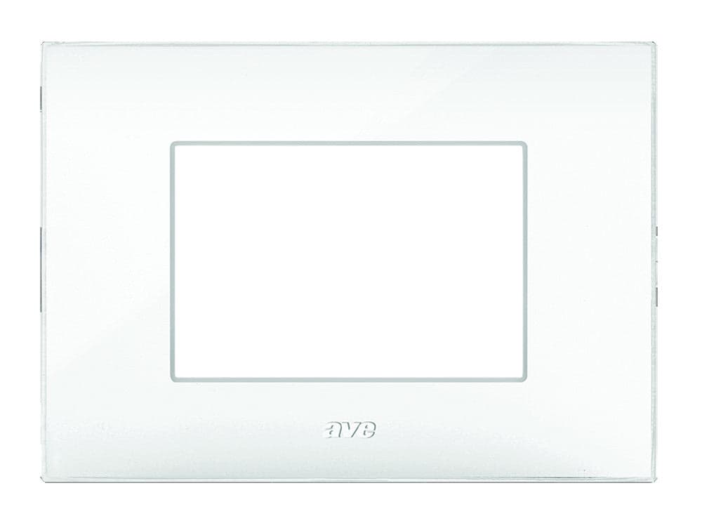 Placca Serie YOUNG 44 per Scatola Rettangolare 3 Moduli Bianco in Placche per interruttori Scontolo.net - Potenza, commercioVirtuoso.it