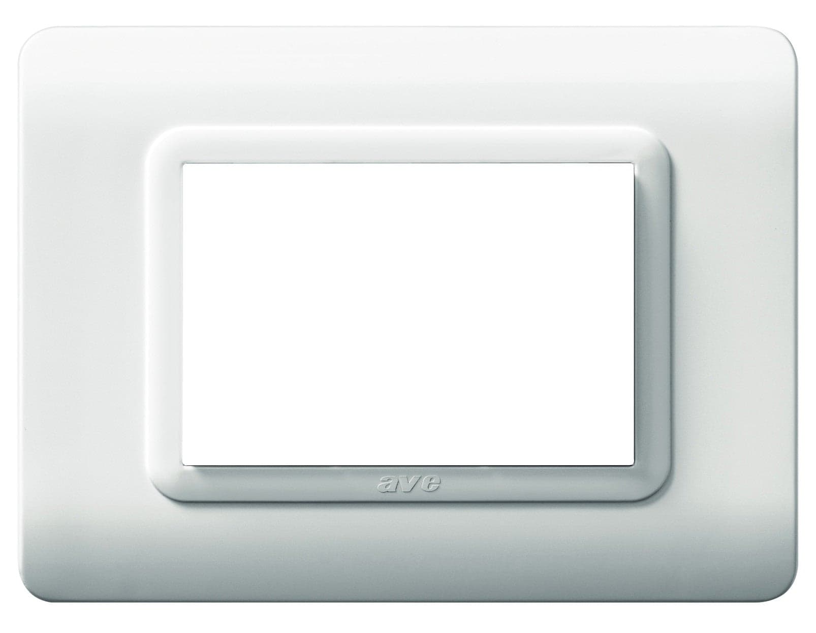 Placca Tecnopolimero S44 3 Moduli Bianco in Placche per interruttori Scontolo.net - Potenza, commercioVirtuoso.it