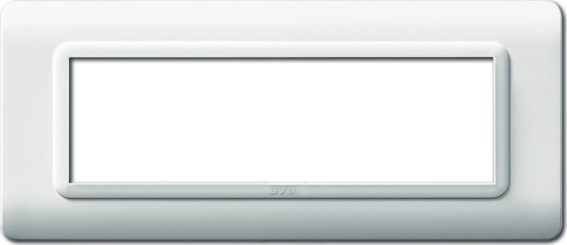 Placca Tecnopolimero S44 7 Moduli Bianco in Placche per interruttori Scontolo.net - Potenza, commercioVirtuoso.it