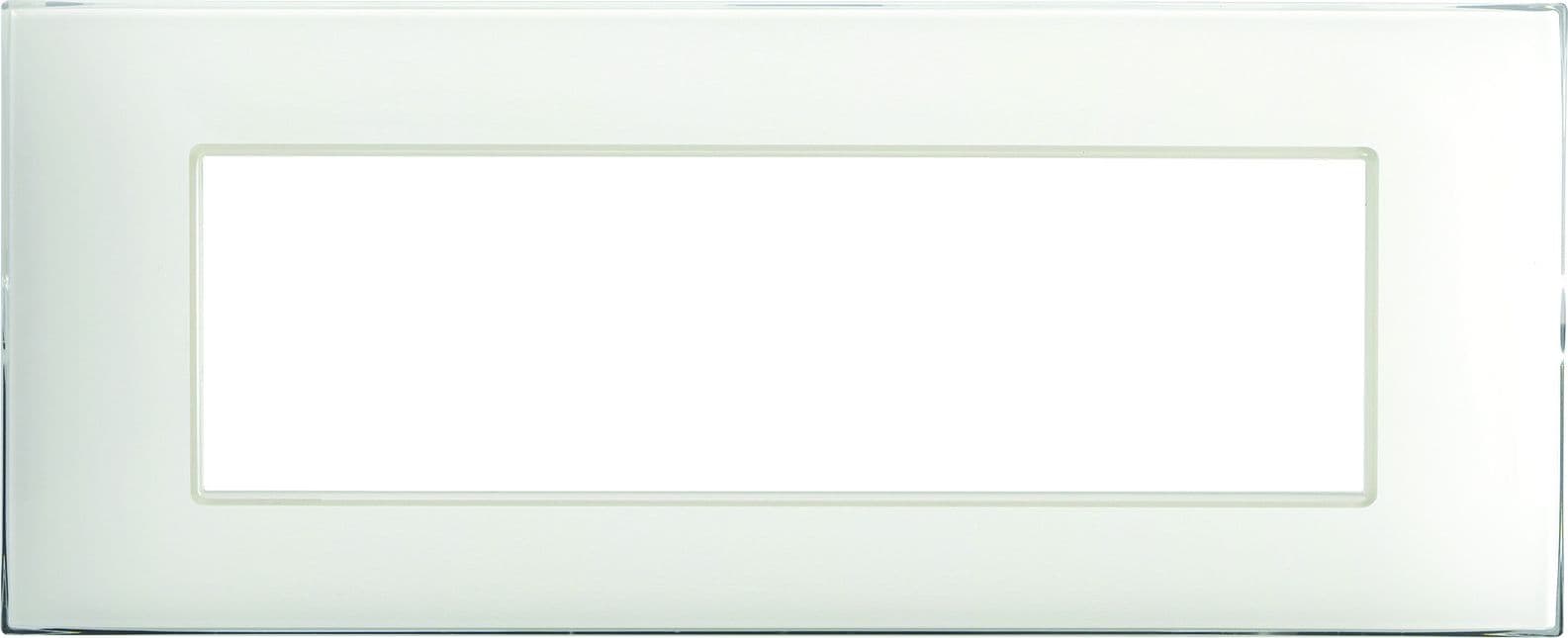 Placca Serie YOUNG 44 per Scatola Rettangolare 7 Moduli Bianco in Placche per interruttori Scontolo.net - Potenza, commercioVirtuoso.it
