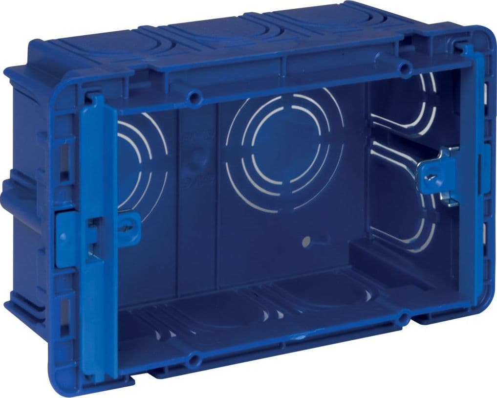 Scatola Rettangolare da Incasso per Pareti in Muratura 3 e 4 Moduli in Scatole di derivazione Scontolo.net - Potenza, commercioVirtuoso.it