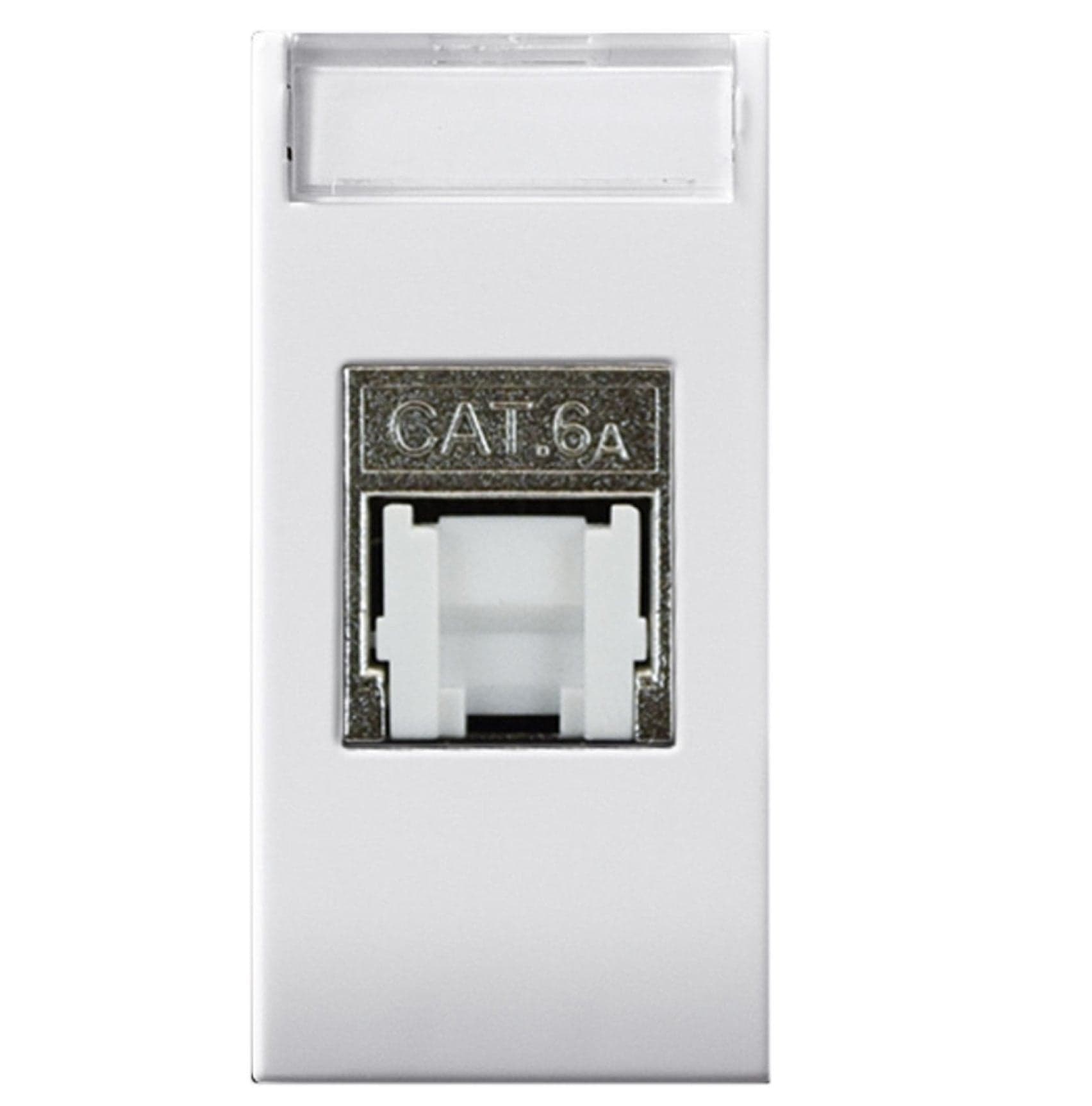 Domus S44 Presa RJ45 Cat.6A FTP Bianco Lucido in Prese a muro Scontolo.net - Potenza, commercioVirtuoso.it