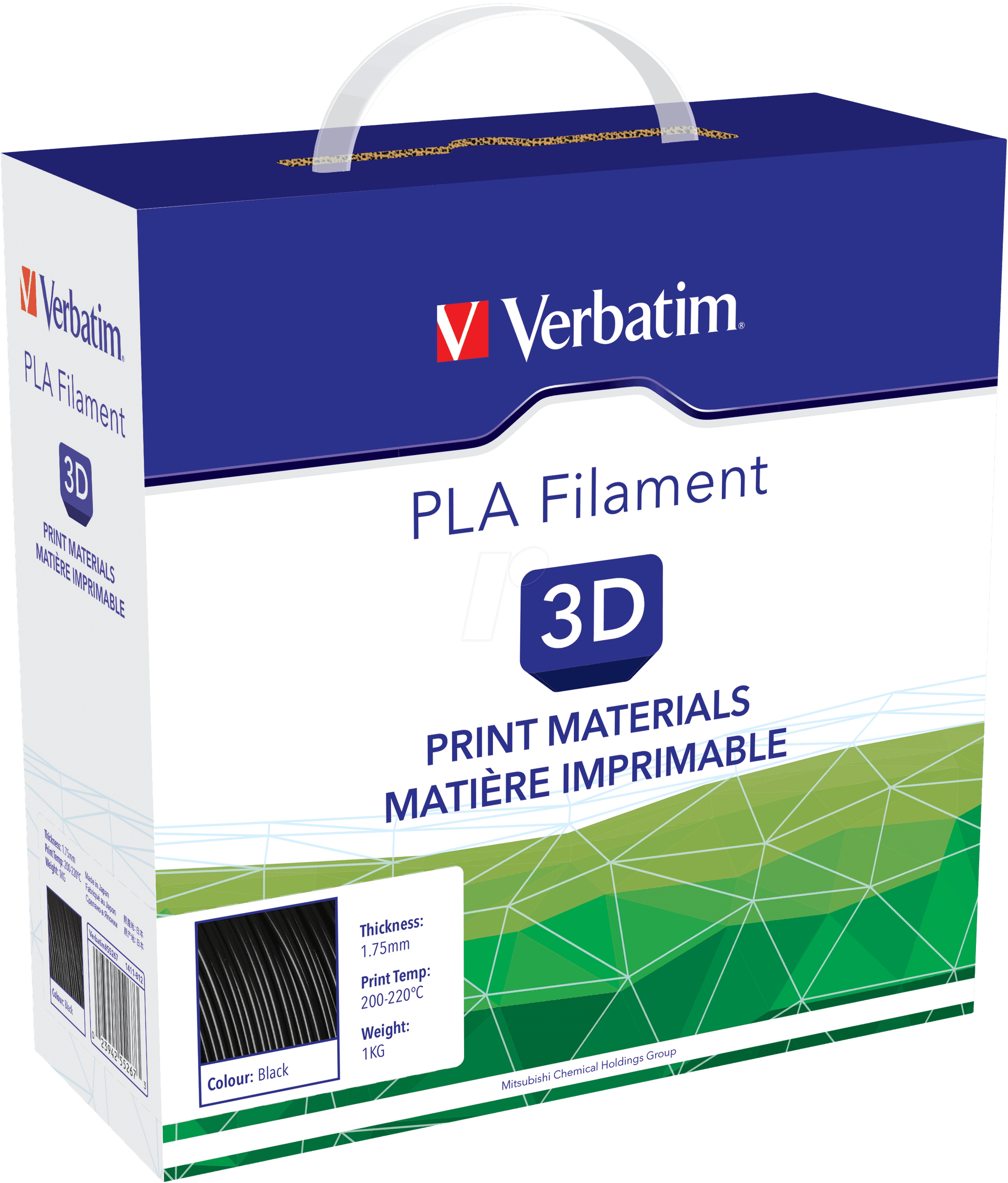 Filamento PLA Stampa 3D 1.75mm 1kg Nero in Filamenti per stampanti 3D Scontolo.net - Potenza, commercioVirtuoso.it