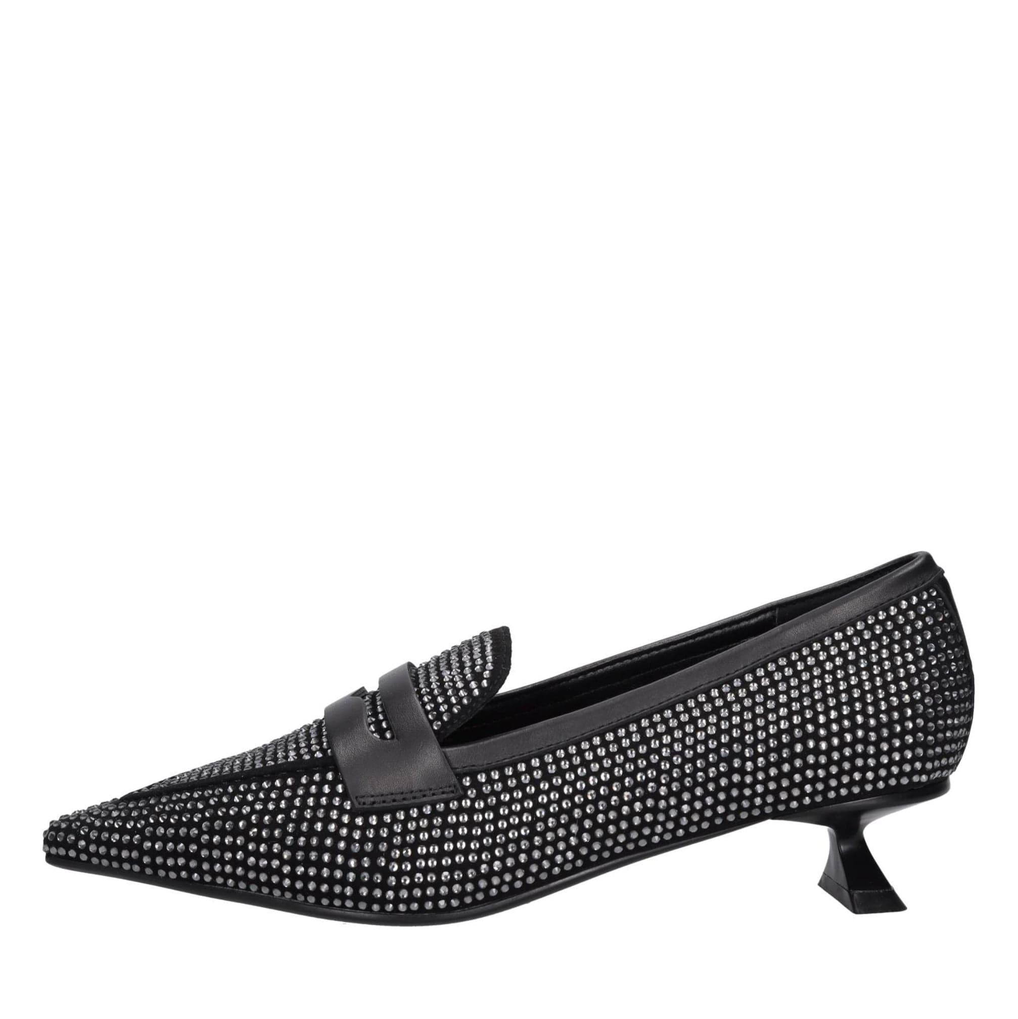 Emanuelle Vee  Scarpe con Tacco Nero