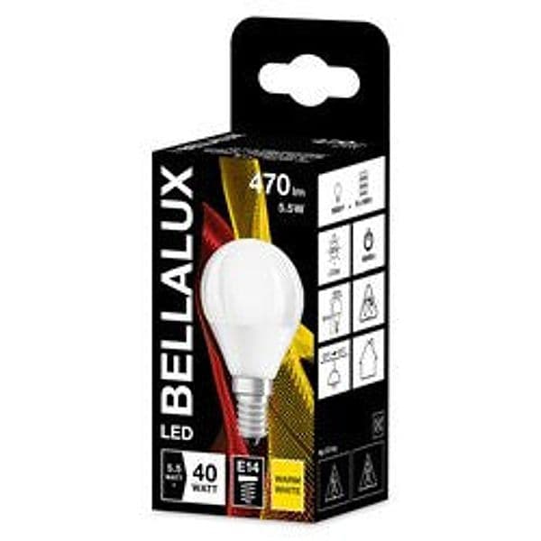 Lampadina led Bellalux Bianco opaco E14 5,5W Warm white 2700 K in Lampadine a LED Scontolo.net - Potenza, commercioVirtuoso.it
