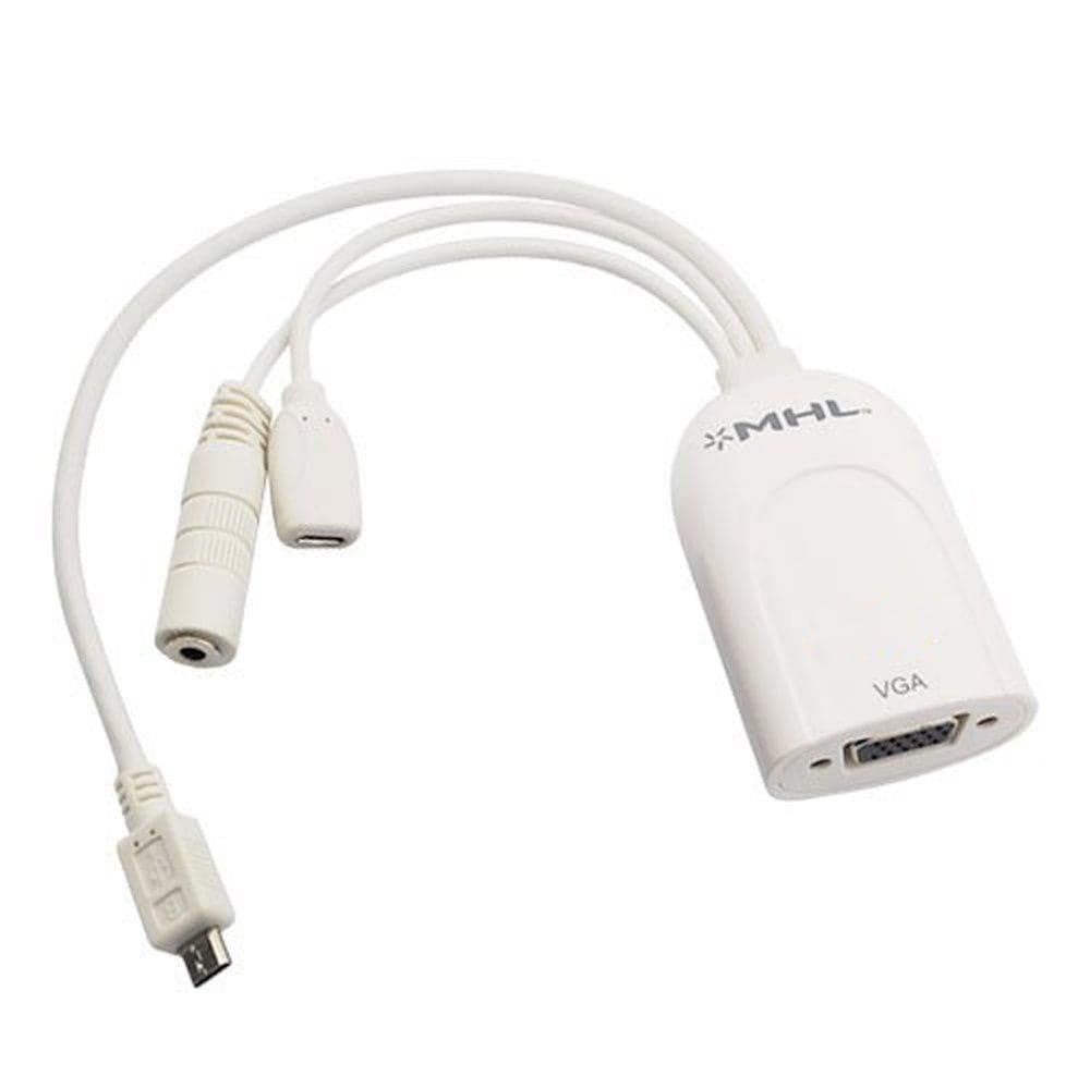 Adattatore MHL a VGA con audio per dispositivi mobili in  Scontolo.net - Potenza, commercioVirtuoso.it