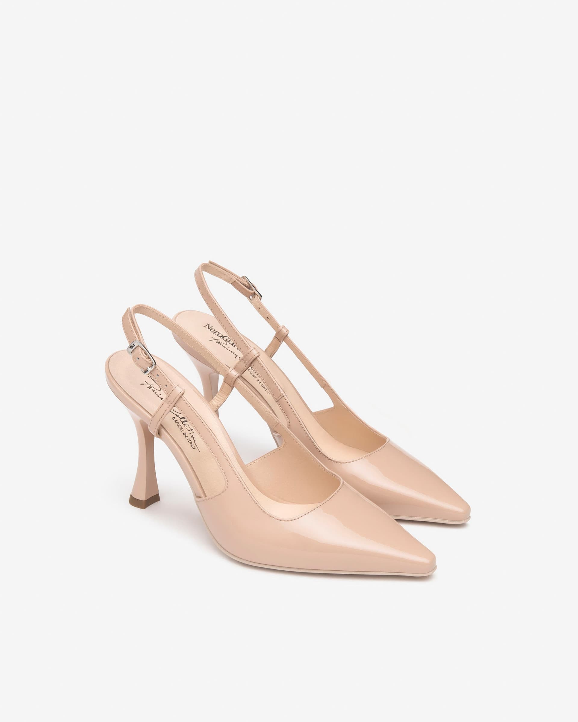 Nero Giardini slingback donna in vernice col. cipria E512241DE614 in prodotto Teresi Calzature - Marsala, commercioVirtuoso.it