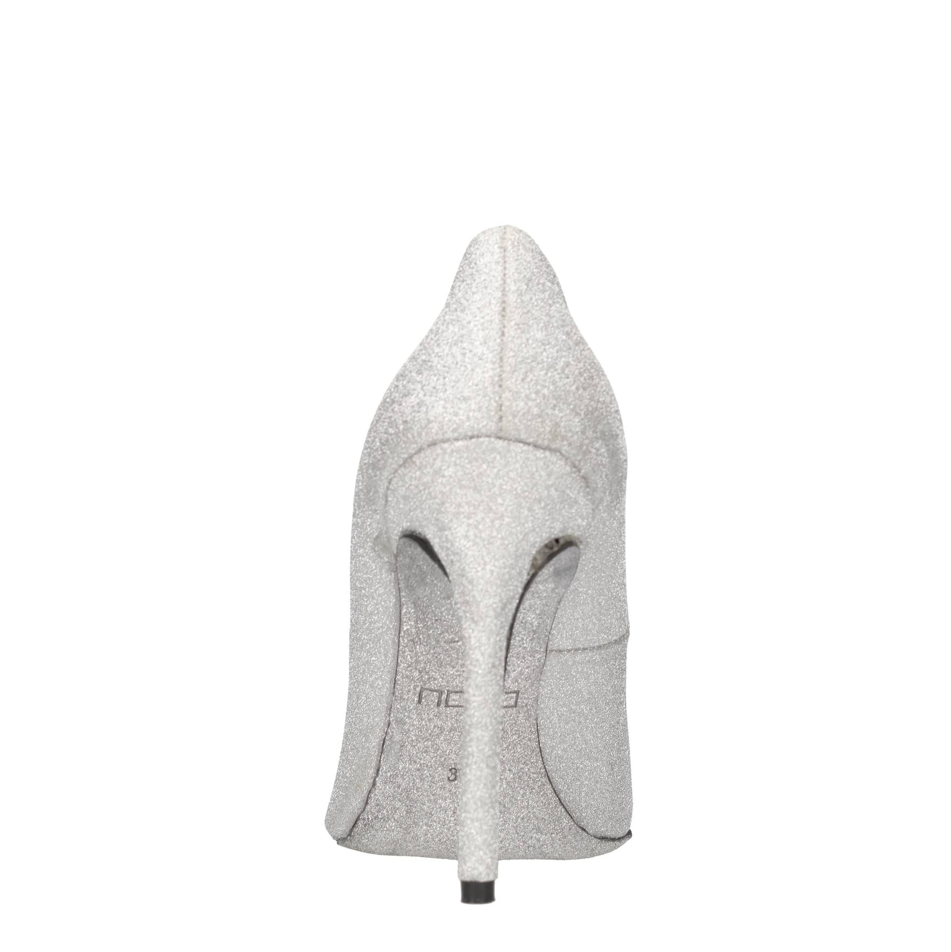 NCUB Scarpe con Tacco Argento da donna in Scarpe col tacco Drestige - Casamassima, commercioVirtuoso.it